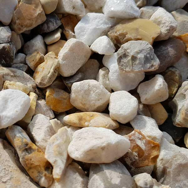 Dandy's Gold & White Blend Gravel Chippings Bulk Bag