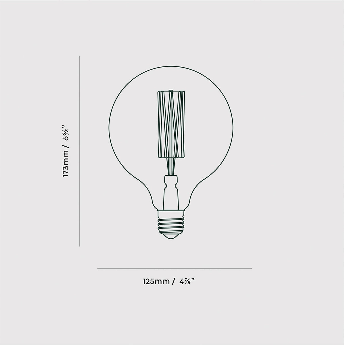 Tala Gaia Plug In Pendant in Graphite