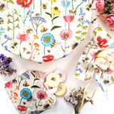 Honey Bee Good Garden Beeswax Wraps - Set of 3