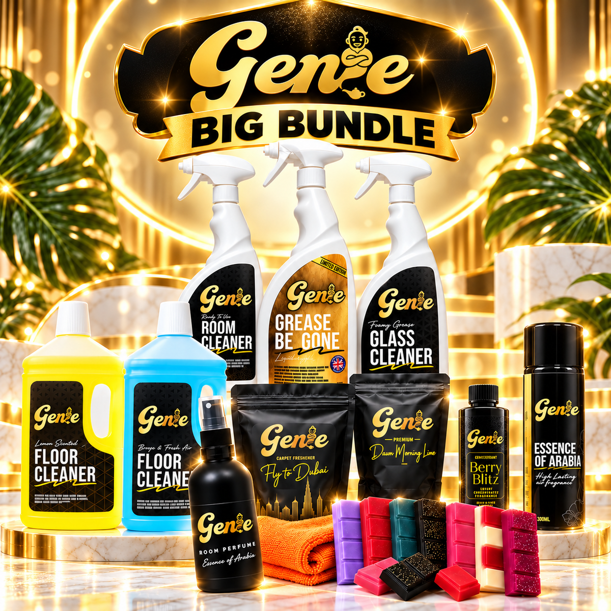 Genie Clean Big Bundle for Complete Home Cleaning