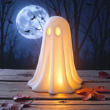Filamora Studios Cute Halloween Ghost LED Tealight Holder