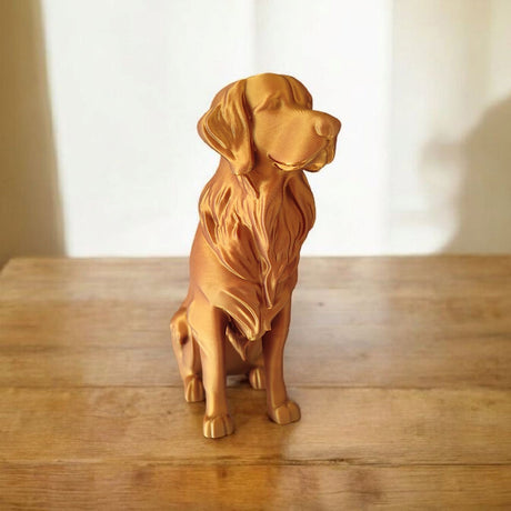 Filamora Studios Golden Retriever Sculpture