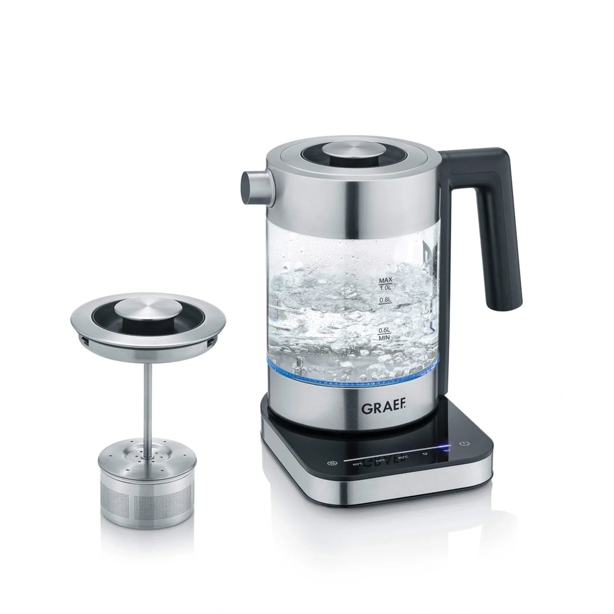 Graef Glass Kettle & Tea Maker – 1L