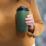 Fressko Khaki Reusable Travel Mug Stainless Steel