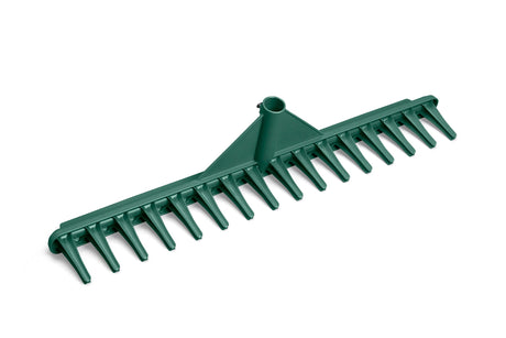Etree Impact Resistant Garden Landscaping Rake Head Green