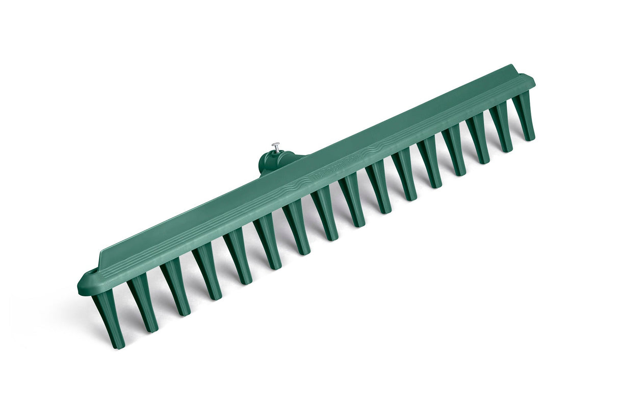 Etree Impact Resistant Garden Landscaping Rake Head Green