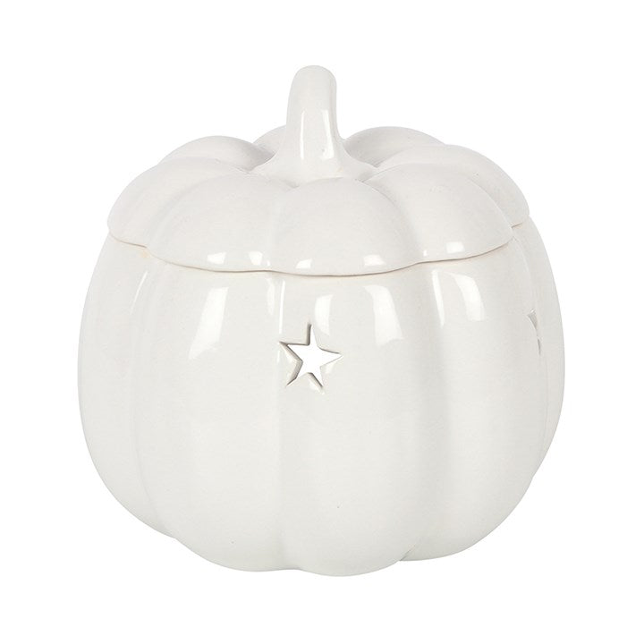 Blush & Bale White Pumpkin Oil Burner Décor