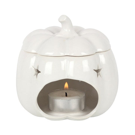 Blush & Bale White Pumpkin Oil Burner Décor