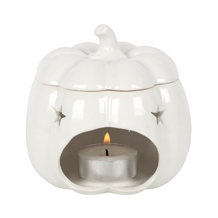 Blush & Bale White Pumpkin Oil Burner Décor