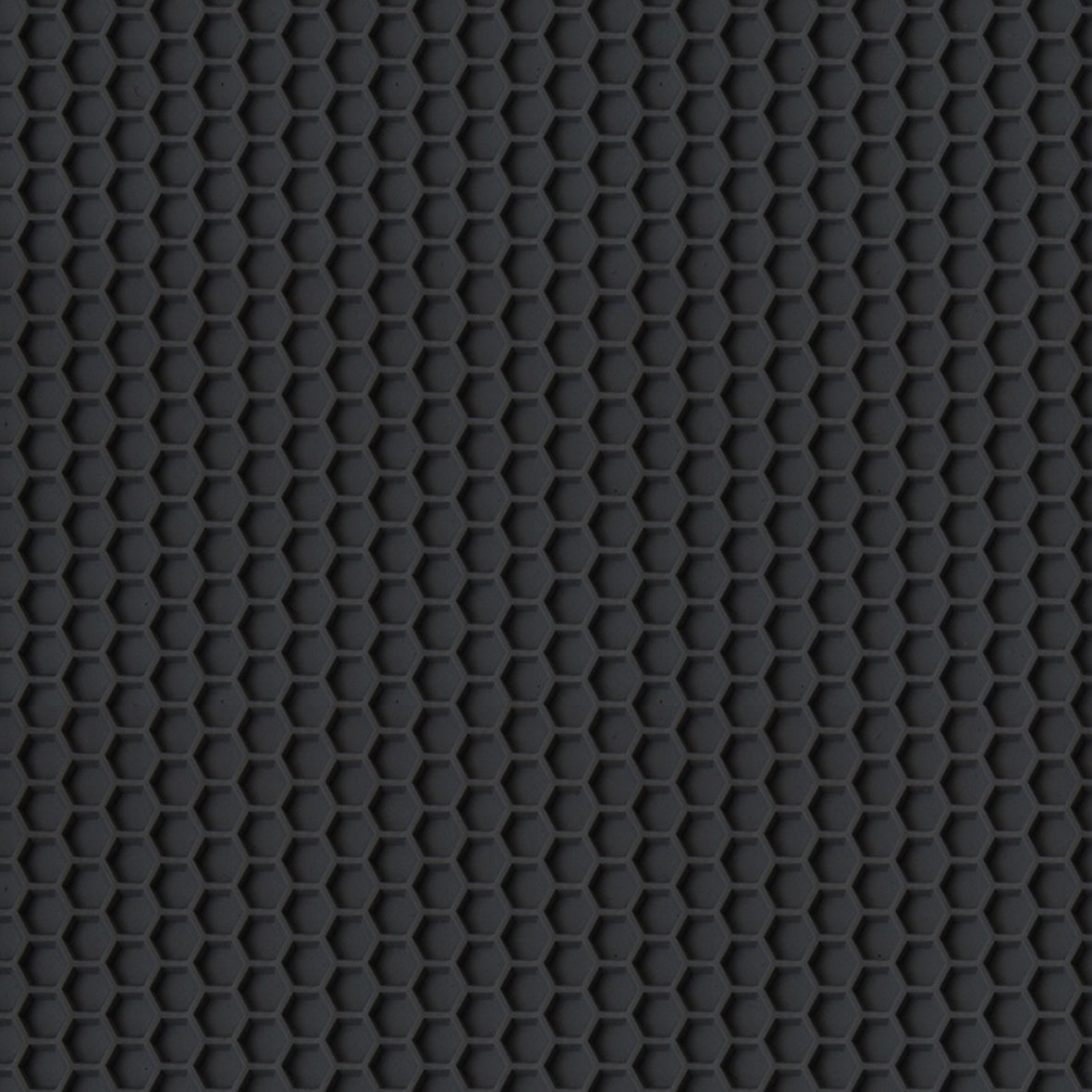 Nicoman Hex PVC Rubber Mats Black - 1.5m Wide