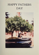 Yorkshire Bonsai Personalised Father’s Day Greeting Card – Custom Gift