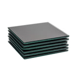 Rinkit Square Glass Coasters Pack of 6 – 10cm