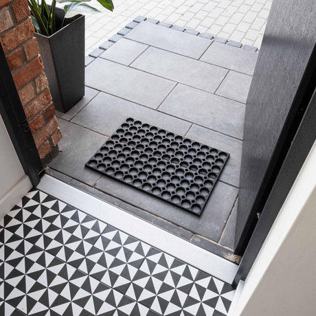 Nicoman Heavy Duty Non Slip Rubber Ring Entrance Doormat