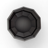 Filamora Studios Minimalist Decagonal Flowerpot
