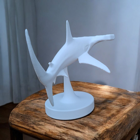 Filamora Studios Hammerhead Shark Sculpture