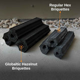 Globaltic HazelHex Briquettes - 10kg