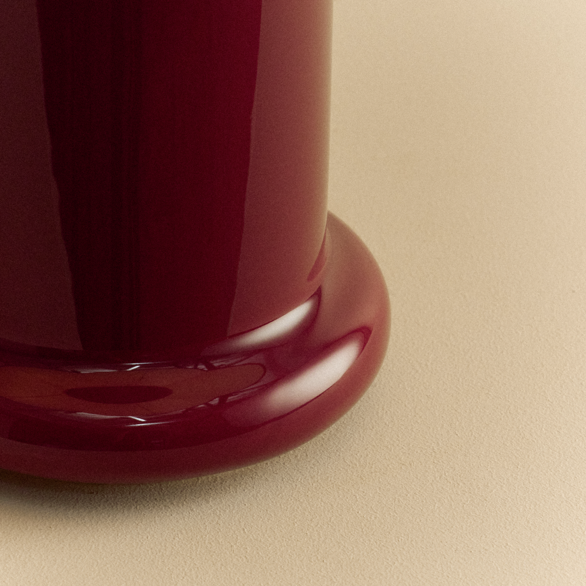 Tala Heath Table Lamp in Port Red