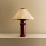 Tala Heath Table Lamp in Port Red