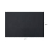 Nicoman Hexagon Pattern Heavy Duty Rubber Door Mat