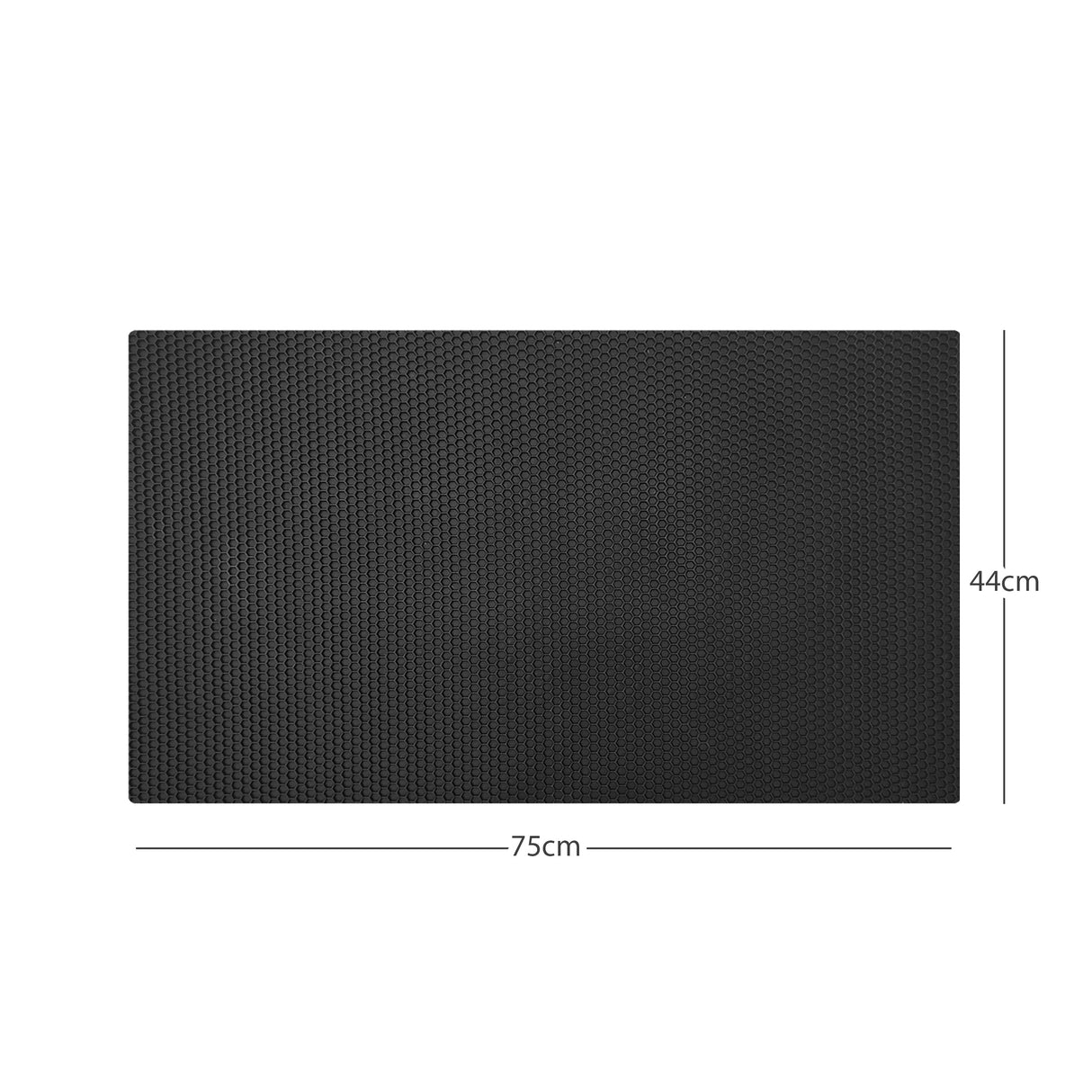 Nicoman Hexagon Pattern Heavy Duty Rubber Door Mat