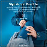 ION8 Luma Vacuum Insulated, Flask & Mug, Deep Teal, 700ml (24oz)