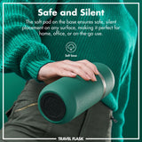 ION8 Luma Vacuum Insulated, Flask & Mug, Green, 700ml (24oz)