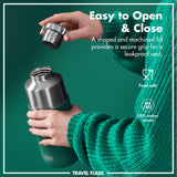 ION8 Luma Vacuum Insulated, Flask & Mug, Green, 700ml (24oz)