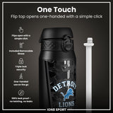 NFL x ION8 Insulated Steel Water Bottle, NFL Lions, 750ml (24oz)