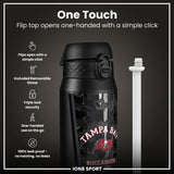 NFL x ION8 Insulated Steel Water Bottle, NFL Buccaneers, 750ml (24oz)