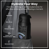 NFL x ION8 Insulated Steel Water Bottle, NFL Titans, 750ml (24oz)
