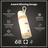 NFL x ION8 Insulated Steel Water Bottle, NFL Cardinals, 750ml (24oz)
