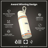 NFL x ION8 Insulated Steel Water Bottle, NFL Cowboys, 750ml (24oz)