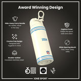 NFL x ION8 Insulated Steel Water Bottle, NFL Lions, 750ml (24oz)