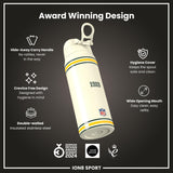 NFL x ION8 Insulated Steel Water Bottle, NFL Packers, 750ml (24oz)