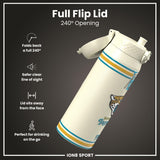 NFL x ION8 Insulated Steel Water Bottle, NFL Jaguars, 750ml (24oz)