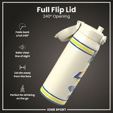 NFL x ION8 Insulated Steel Water Bottle, NFL Rams, 750ml (24oz)