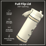 NFL x ION8 Insulated Steel Water Bottle, NFL Saints, 750ml (24oz)