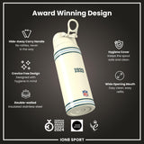 NFL x ION8 Insulated Steel Water Bottle, NFL Eagles, 750ml (24oz)