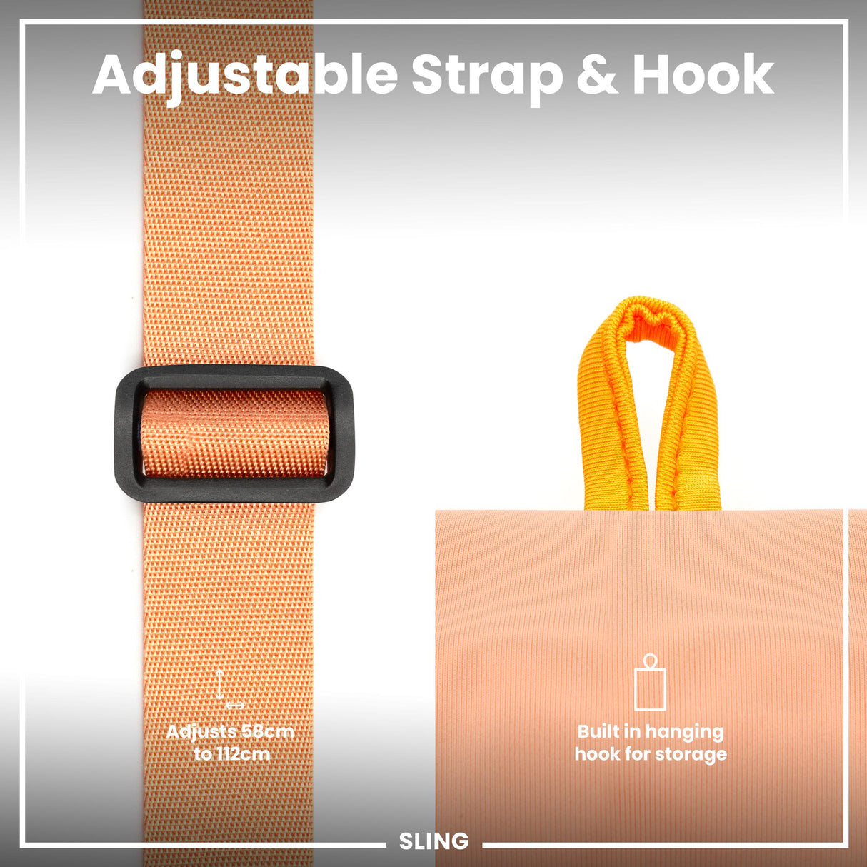 ION8 Lightweight, Sling Bottle Bag, Coral