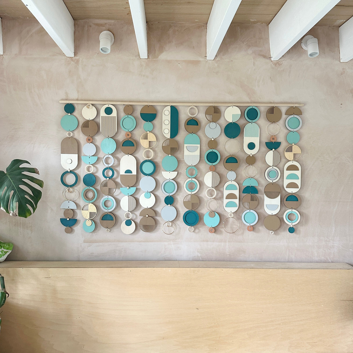 Blue Coastal Wall Art Tapestry | Centre Piece Home Decor