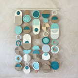 Large Blue Coastal Wall Art Tapestry