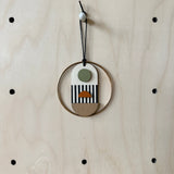 Original Mini Geometric Wall Hanging | Mid‑Century Wooden Wall Art