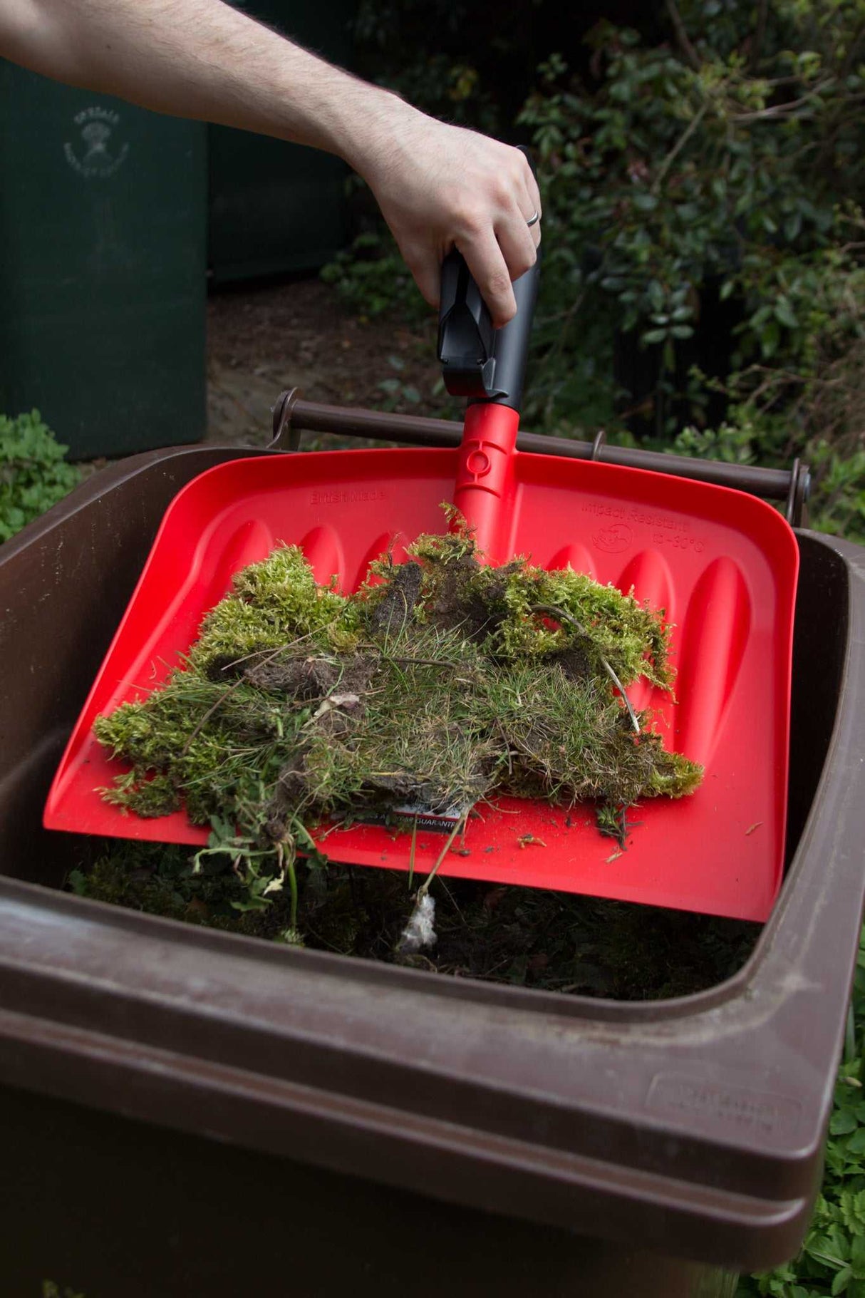Etree Extra Large Dustpan and Hard Brush