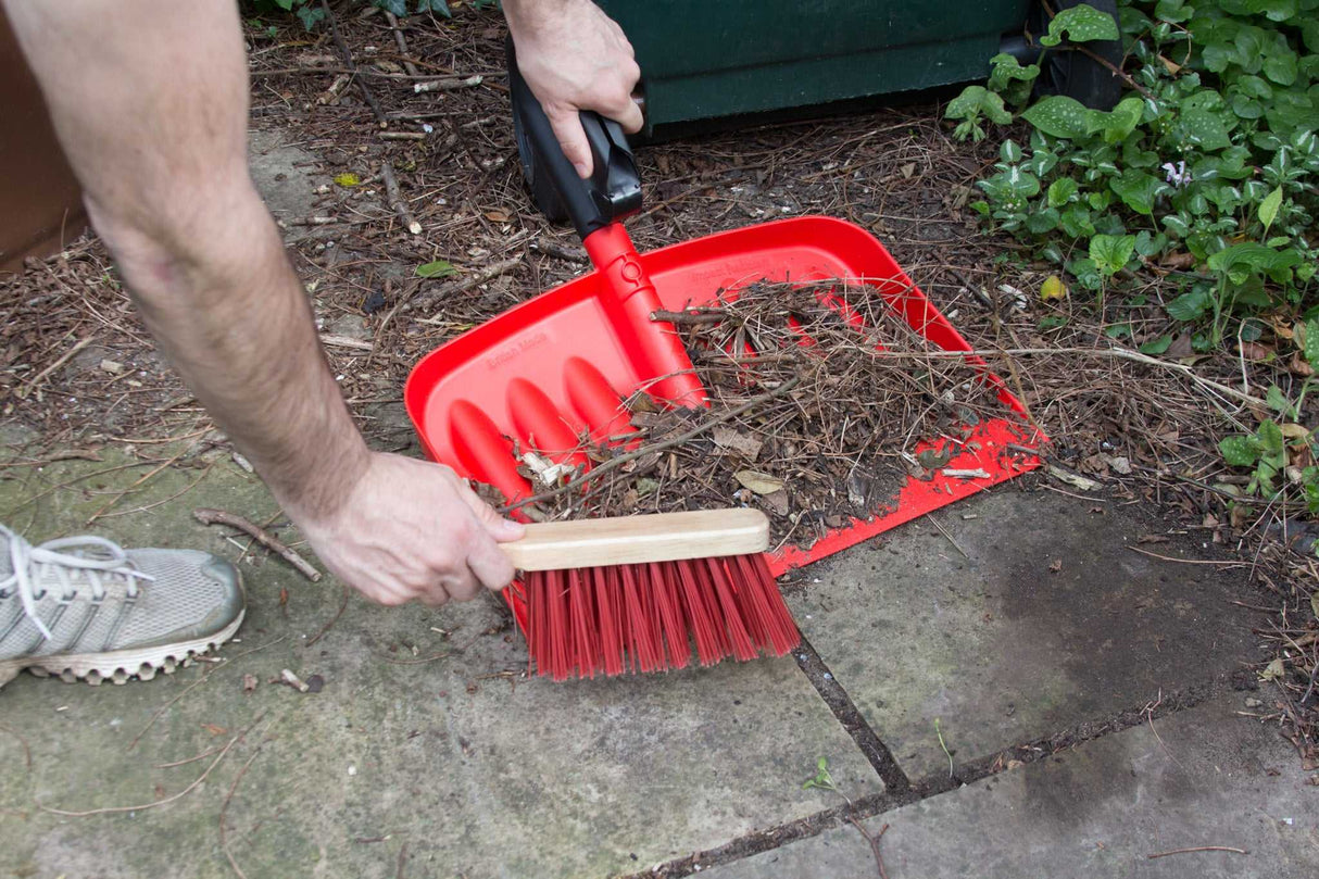 Etree Extra Large Dustpan and Hard Brush