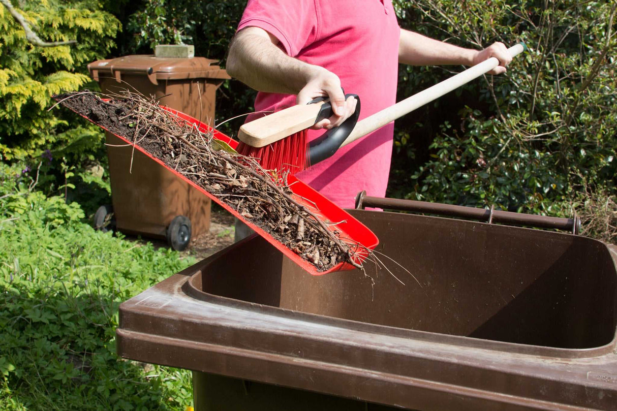 Etree Extra Large Dustpan and Hard Brush