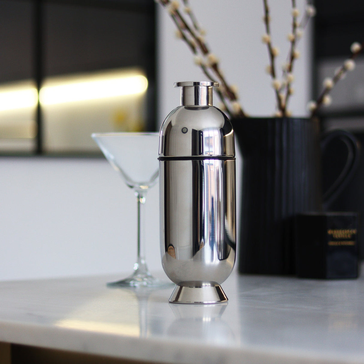 Nick Munro Trombone Cocktail Shaker 450ml - 18/10 Stainless Steel