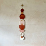 Warm Tones Geometric Wall Hangings – Luxury Mid‑Century Wood Art