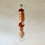 Warm Tones Geometric Wall Hangings – Luxury Mid‑Century Wood Art