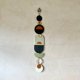 Modern Geometric Wall Hanging Art | Mid‑Century Slim Wall Decor