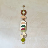 Eclectic Geometric Wall Hanging | Luxury Mid‑Century Slim Tapestry